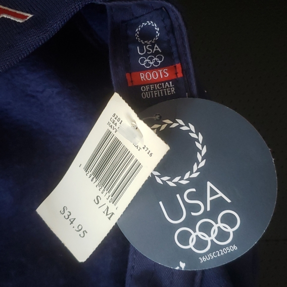2004 Roots Team USA Olympic Beret S/M NWT - Picture 8 of 8